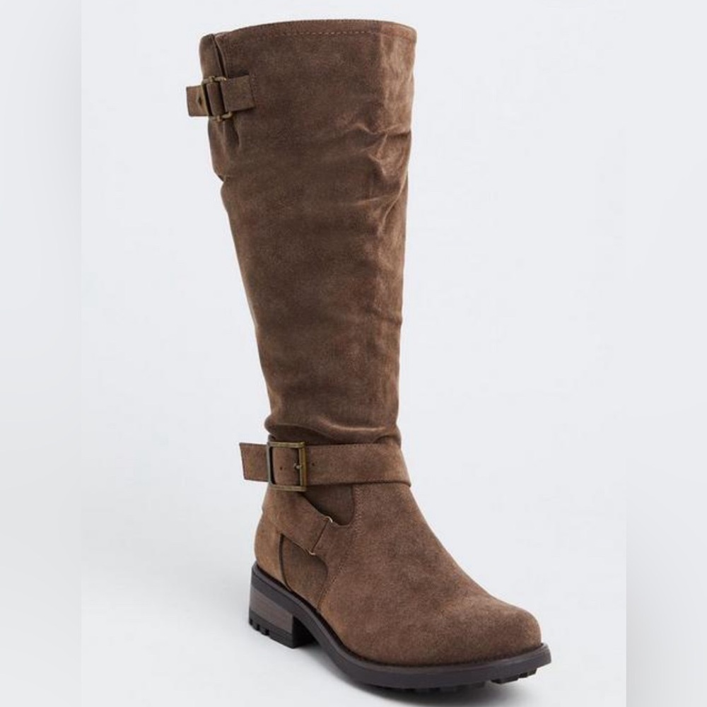 NWT- Torrid Buckle Knee-High Boot (WW)